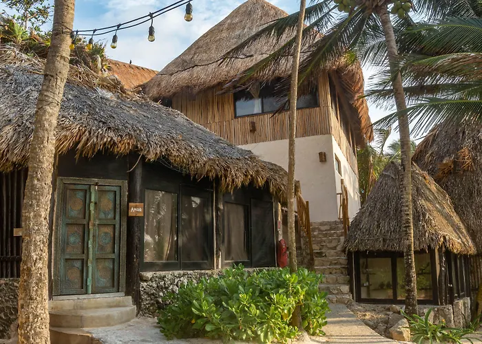 Hotel Diamante K - Inside National Park Tulum